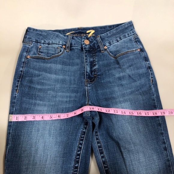 Seven7 Tummyless High Rise Skinny Size 12 - Picture 14 of 16